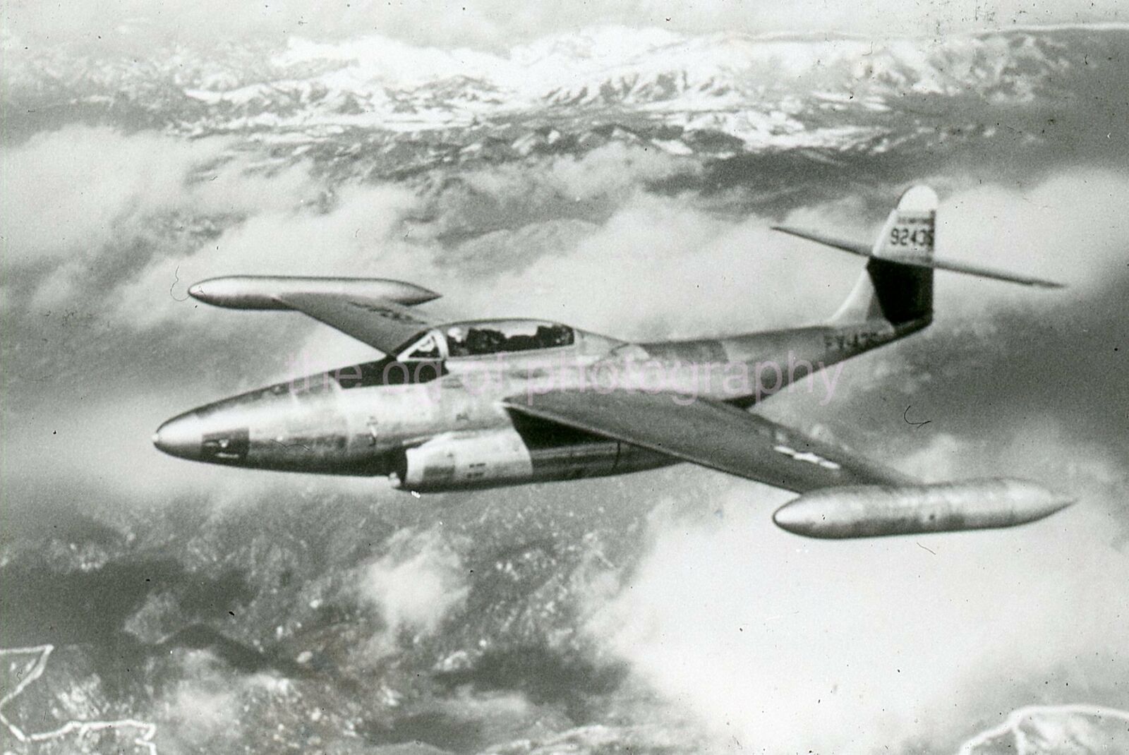 F-89 SCORPION 35mm FOUND b + w SLIDE Original MILITARY AVIATION Photo Poster painting 13 T 21 F