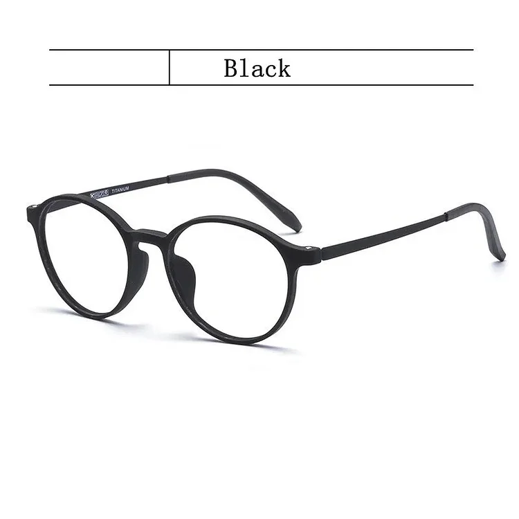KOCOLIOR 1935 Ultralight Rubber Titanium Round Photochromic Anti Blue Light Reading Glasses For Man Woman Presbyopic Glasses