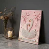 (30x40cm)DIY Pearl Painting Framed Swan Handmade Pearl Material Art Kit Living Room Decor
