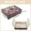 (US Local)Diamond Painting Storage Box DIY 5D Diamond Painting Jewelry Box (Butterfly A)