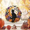 Autumn Halloween DIY Diamond Painting Acrylic Special Shape Pendant Hanging Kit