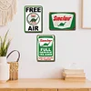 3PCS Sinclair Oil - Metal Tin Signs Set(8*12Inch/12*16Inch) - Garage