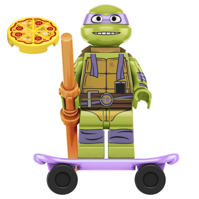 Donatello (Mutant Mayhem) Mutant Ninja Turtles Minifigure Minifigure Bricks monstertoys