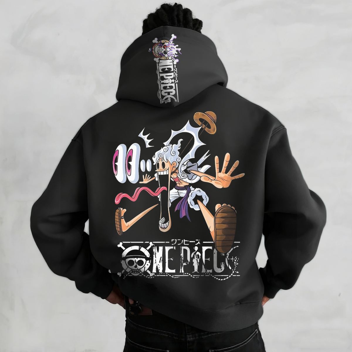 Anime-Inspired Hoodie with Dynamic Character Design