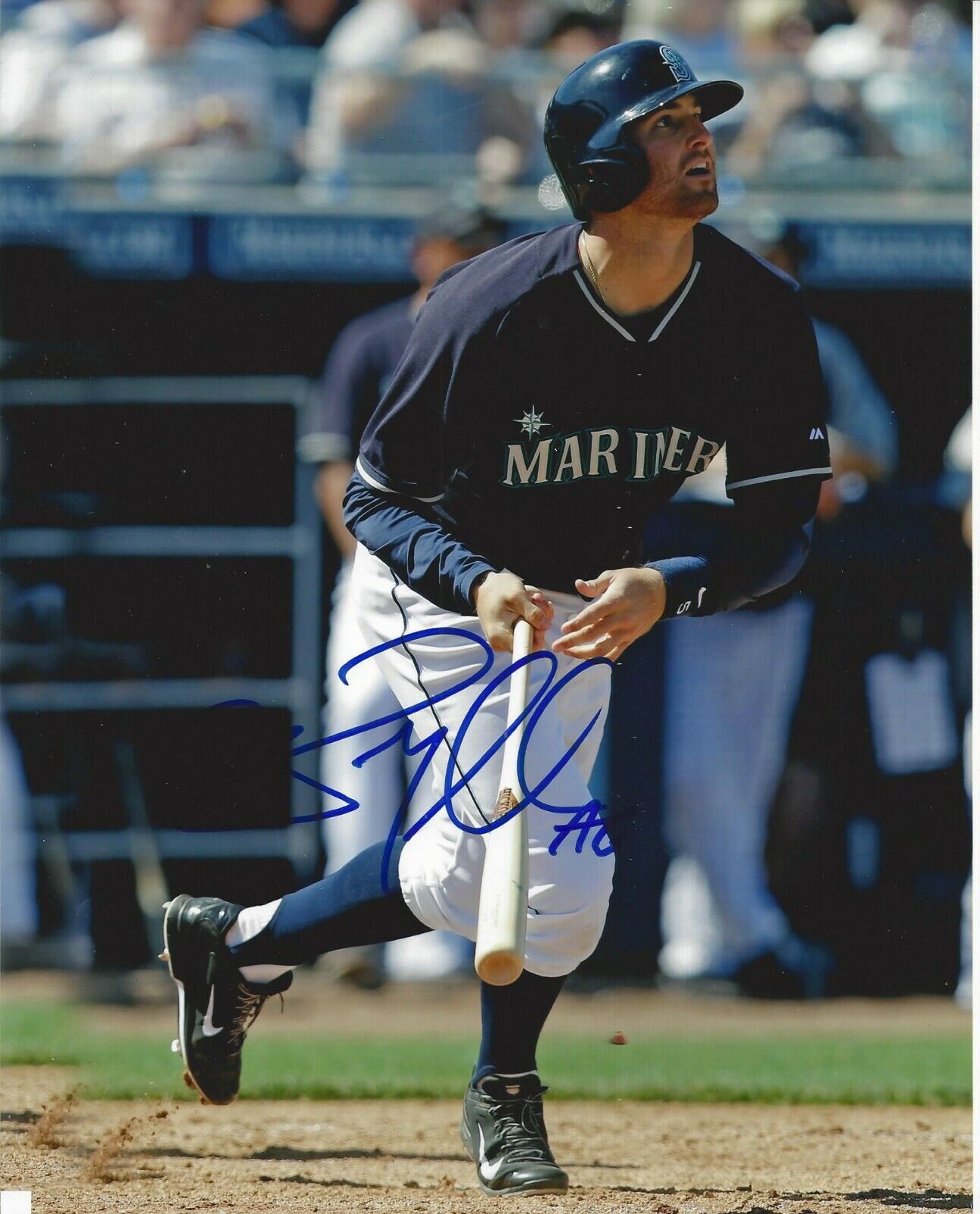 Brad Miller Autographed 8x10 Seattle Mariners#S1031