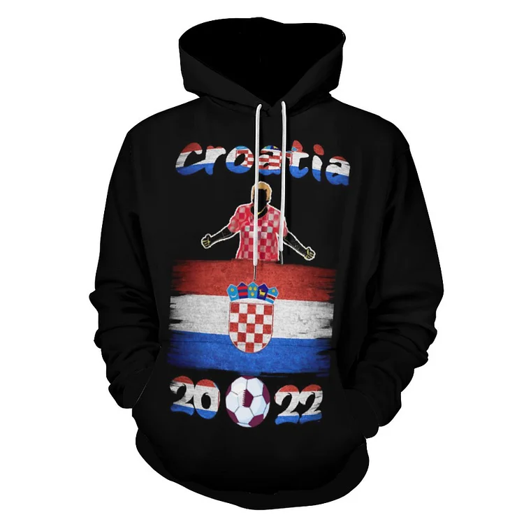 Adult Sweater Croatia2022  customized, personalized, gift