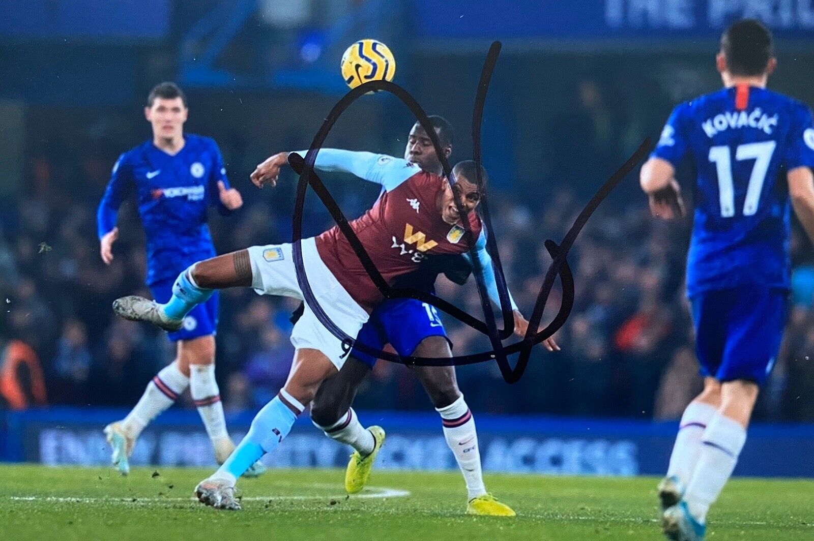 Wesley Genuine Hand Signed 6X4 Photo Poster painting - Aston Villa 6