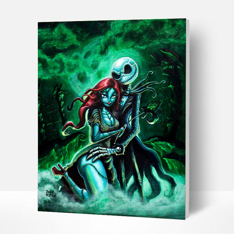 DIAMOND PAINTING - NIGHTMARE BEFORE CHRISTMAS