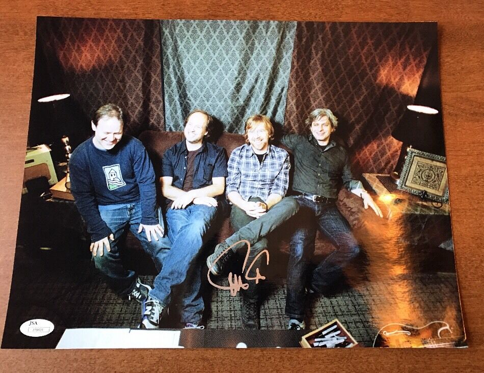 TREY ANASTASIO SIGNED 11X14 Photo Poster painting JSA COA PHISH ROCK ON! RARE