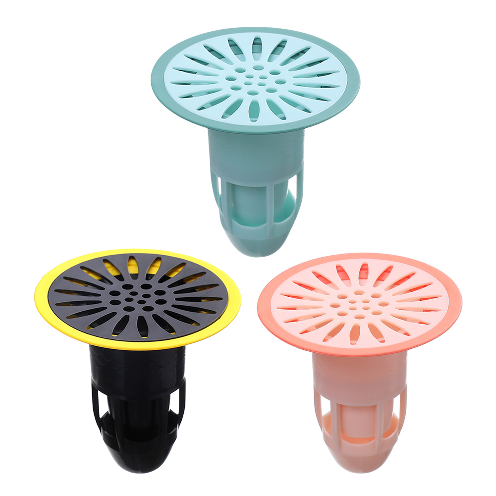 

Toilet Deodorant Floor Drain Core Floor Bathroom Inner Sewer Deodorizer, Pink, 501 Original