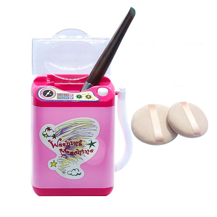 Makeup Puff Bursh Cleaner Washer With Dehydration Function