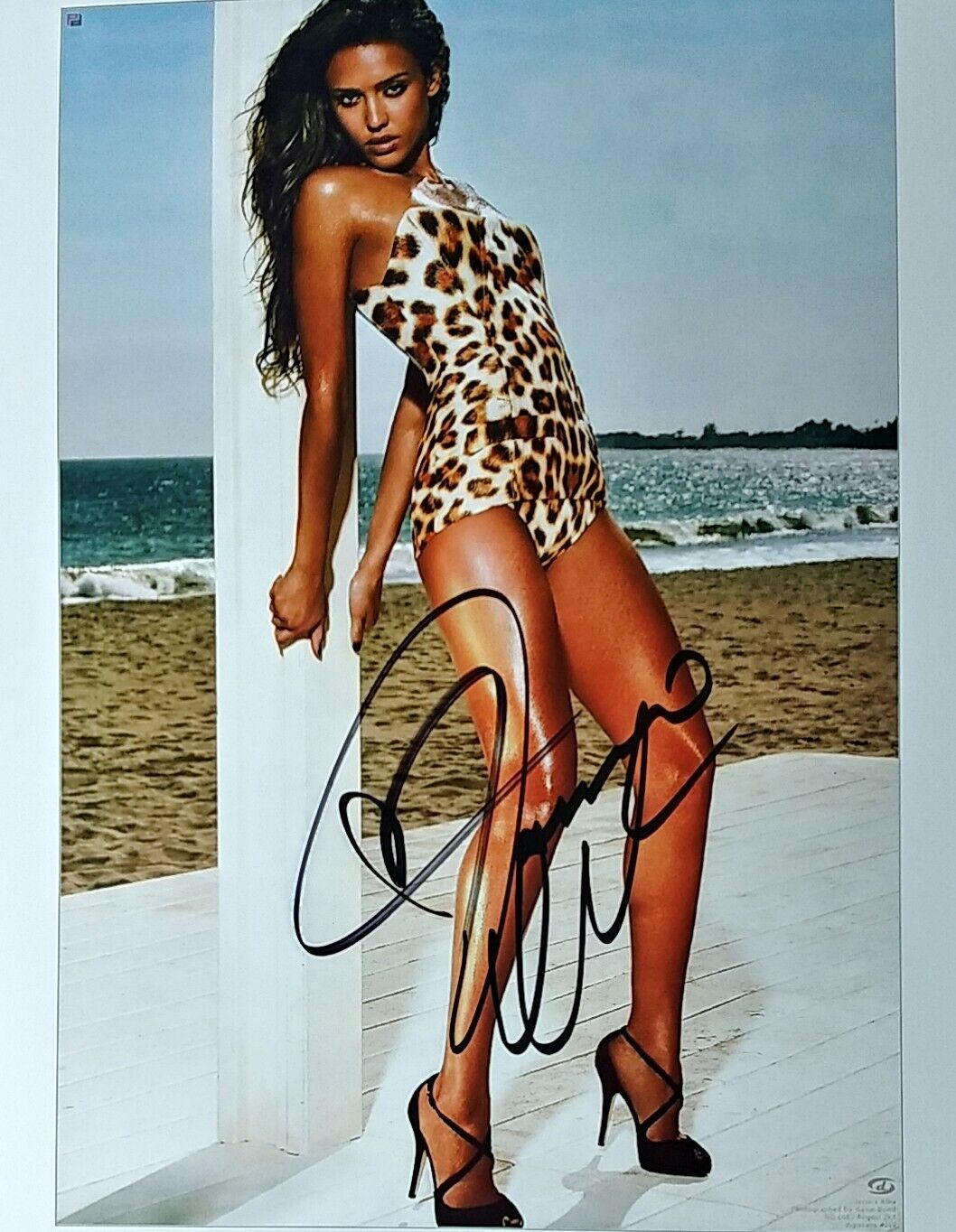 Jessica Alba signed 8 x 10