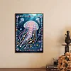 Diamond Painting-DIY Special Shaped Drill Pearl Painting Jellyfish(30x40cm)