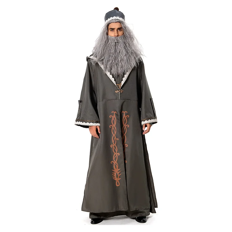 Harry Potter Albus Dumbledore Adult Costume Halloween Cosplay Costume