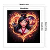 Cartoon-10 Full 14CT DIY Stamped Cross Stitch Kits Needlework Embroidery Kit 11.81x11.81inch Cross Stitch Art and Crafts Kits for Beginners Adults Home Decor