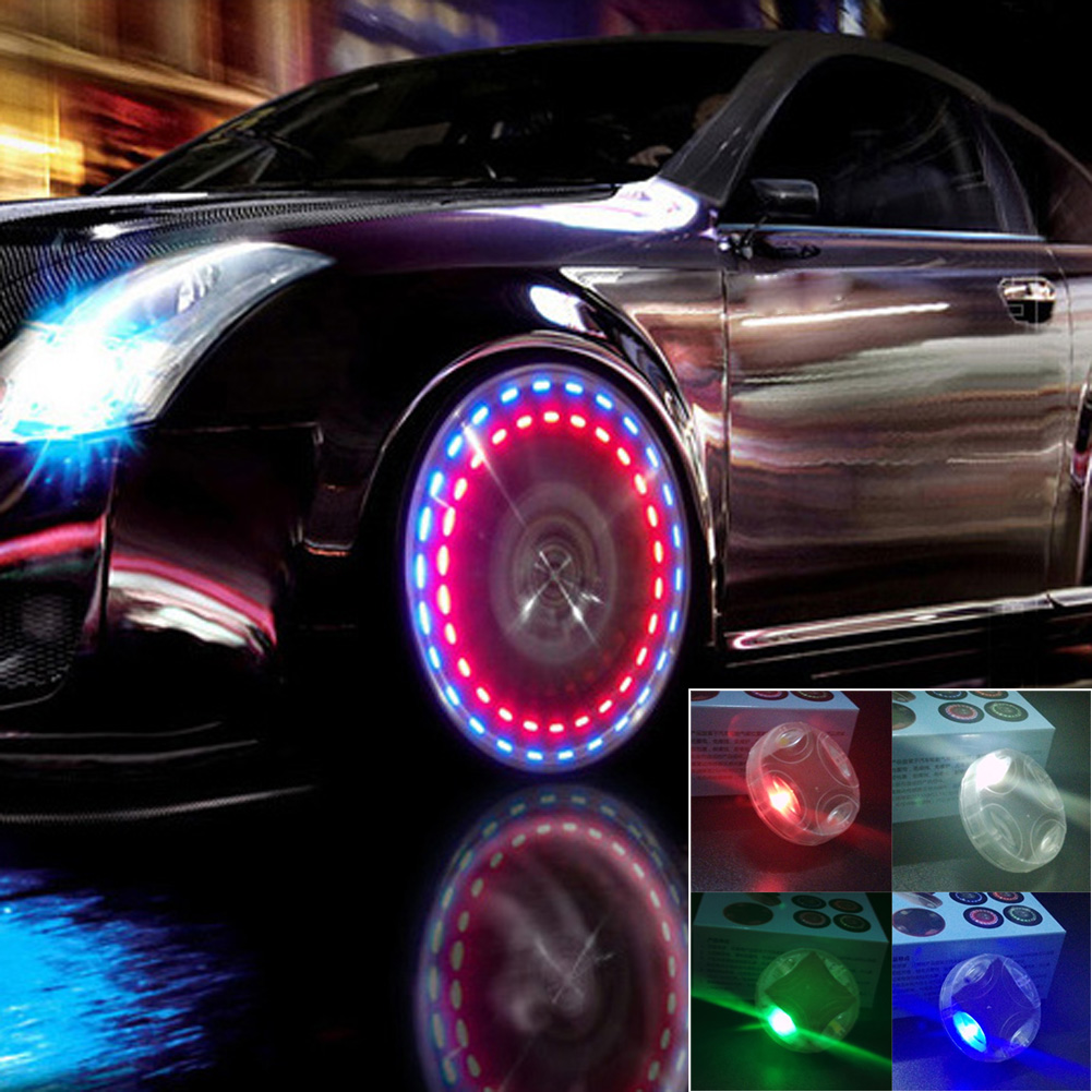 Car Wheel Light Solar LED Flash Tire Tyre Valve Cap Lamp Decoration Light от Cesdeals WW