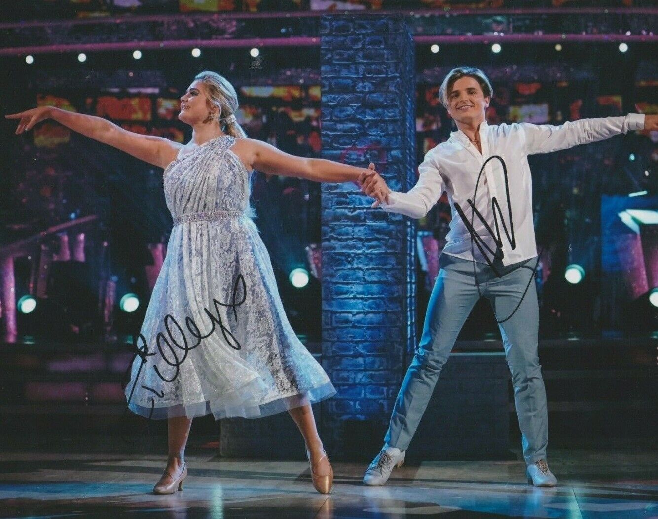 Tilly Ramsay / Nikita **HAND SIGNED** 8x10 Photo Poster painting ~ Strictly Come Dancing