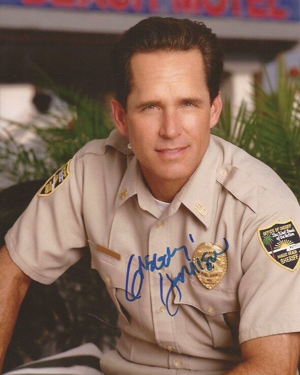 Gregory Harrison Trapper John M.D. signed 8x10 Photo Poster painting North Shore autographed 3