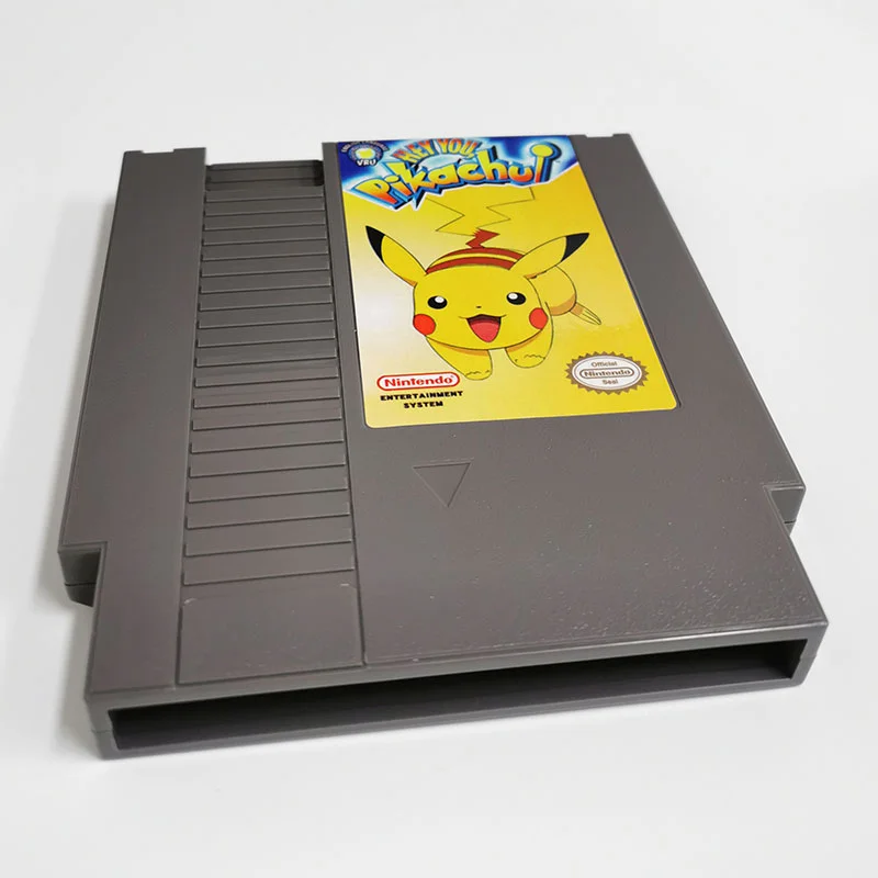 Pikachu For Nintendo NES - 8 Bit Game Cartridge