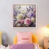 Rose Butterfly-11CT Stamped Cross Stitch 45*45cm