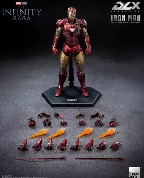 MARVEL - 【しろくろくまさん専用】ソー＆サノスセット Threezero - Marvel Studios: The Infinity Saga DLX Iron Man