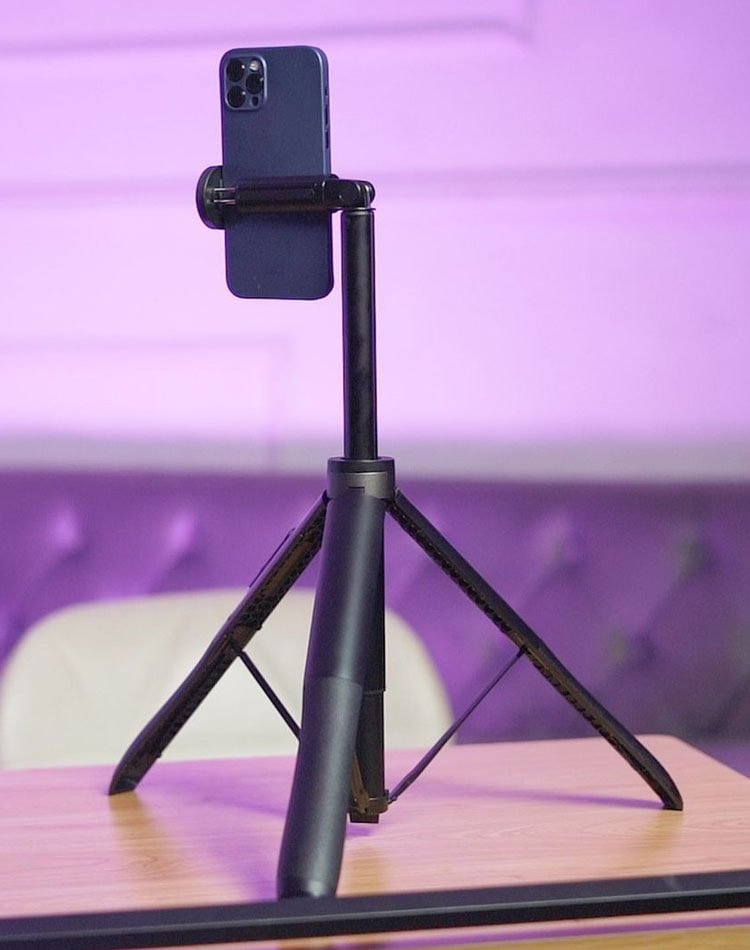 ATUMTEK 51" Selfie Stick Tripod, Premium Pro Phone Tripod Stand, All in