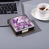 PU 5D Diamond Painting Kit Note Box DIY Diamond Art Notepad Box (Butterfly)