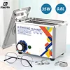 Ultrasonic Glasses Cleaner 800ML Ultrasonic Bath 