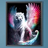 (40*50cm)DIY Round Partial AB Drill Diamond Painting - Tiger