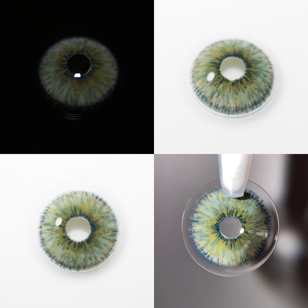 Alpha Green Contact Lenses(12 months wear)