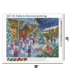 Christmas Night  | Full Round Diamond Painting Kits