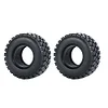 AMK 2Pcs 1.0" Rubber All Terrain Tires 25x50x20mm for 1/24 RC Crawler Cars Axial SCX24 AXI90081 AXI00001 AXI00002 1/18 TRX4M (2PCS)