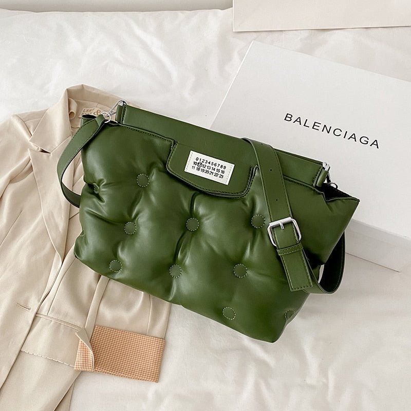 էѧӧܧ Brand Designer Soft PU Leather Crossbody Space Bags For Women 2021Totes Shoulder Bag Lady Luxury Handbags Clutch bag