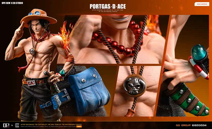 PRE-ORDER OP-Crew X Cousin Brother Studio One Peice ACE Scale Ace