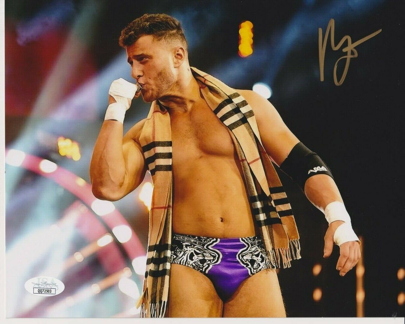 MJF Maxwell Jacob Friedman Signed Auto Autographed 8x10 Photo Poster painting AEW JSA B