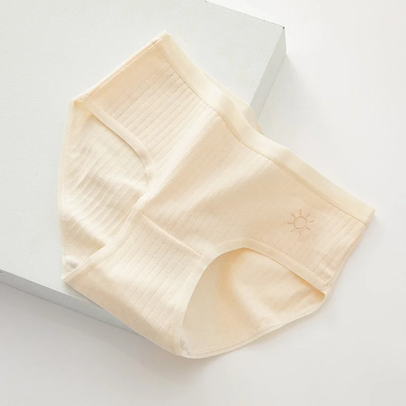 M-XL Cotton Panties Women's Underwear Sexy Lace Underpants Girl Solid Color Briefs Female Traceless Lingerie For Woman