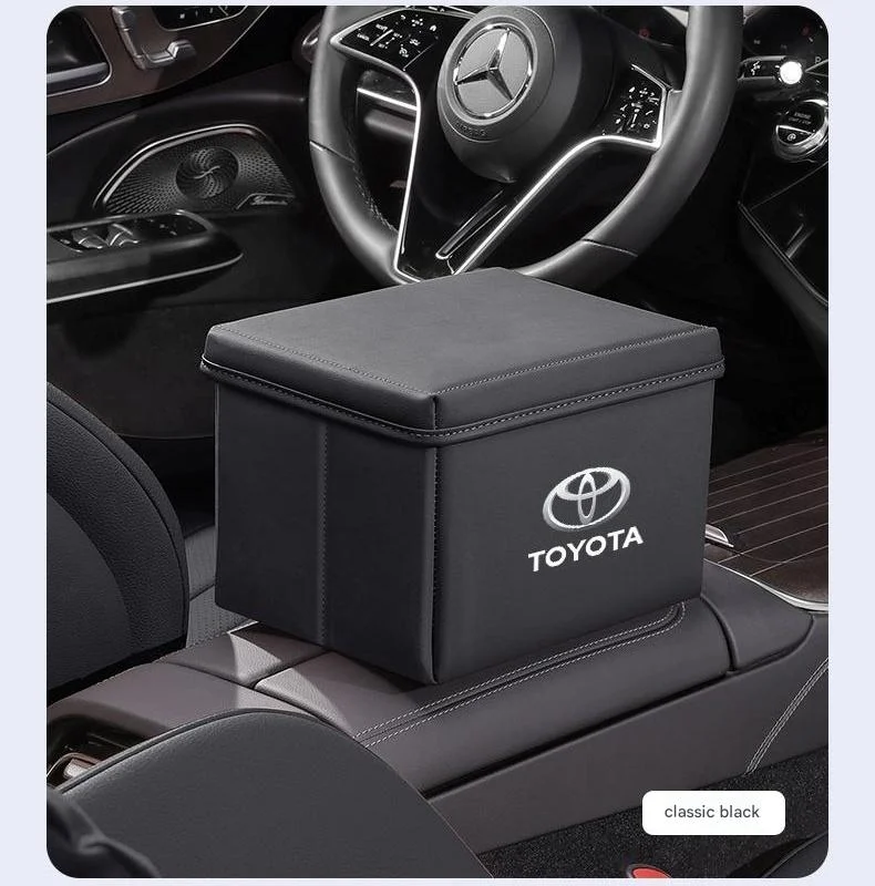 Car Leather Folding Storage Box