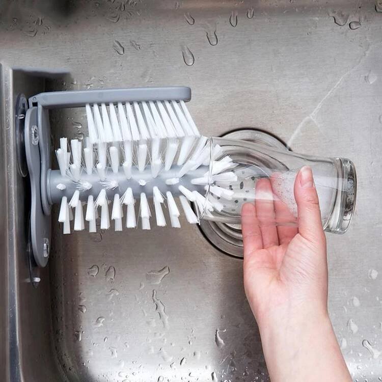 sink glass cleaner brush 1