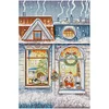 Winter Story -14CT Stamped Cross Stitch Kit(34*50cm)