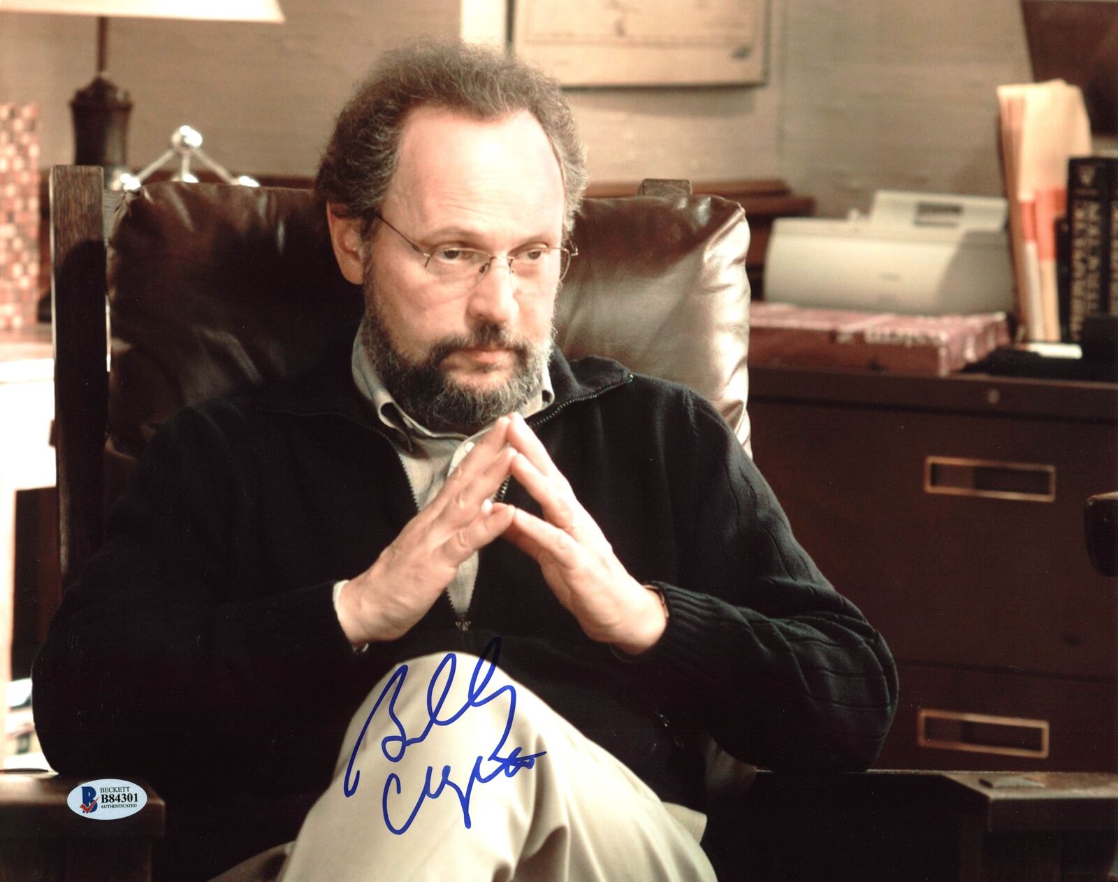 Billy Crystal Analyze This Authentic Signed 11X14 Photo Poster painting Autographed BAS #B84301