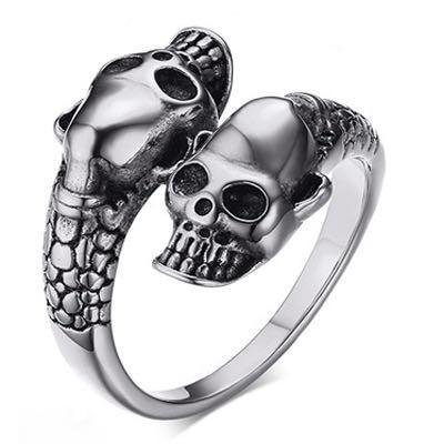 Adjustable Skull Ring