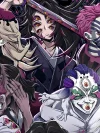 Upper Rank Demons Decorative Painting - Demon Slayer: Kimetsu No Yaiba - Xingkong Studio