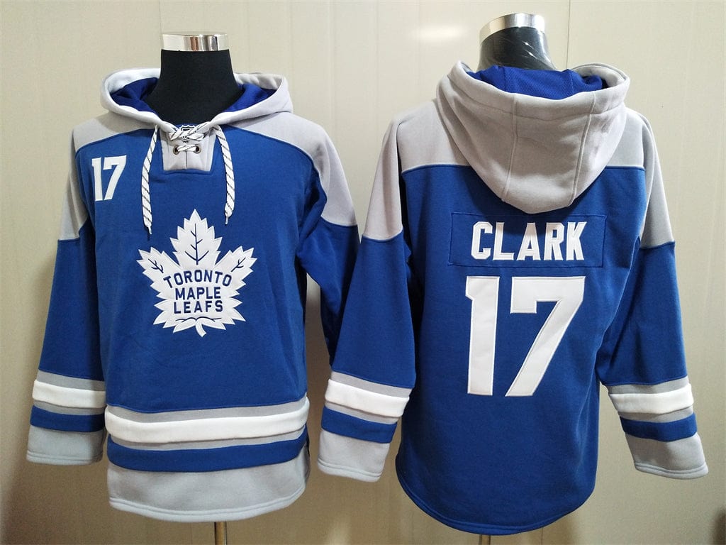 Toronto Maple Leafs Hoodie #17 CLARK mysite