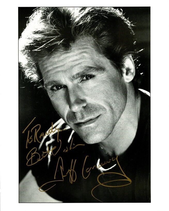 JEFF CONAWAY Signed Photo Poster painting - GREASE