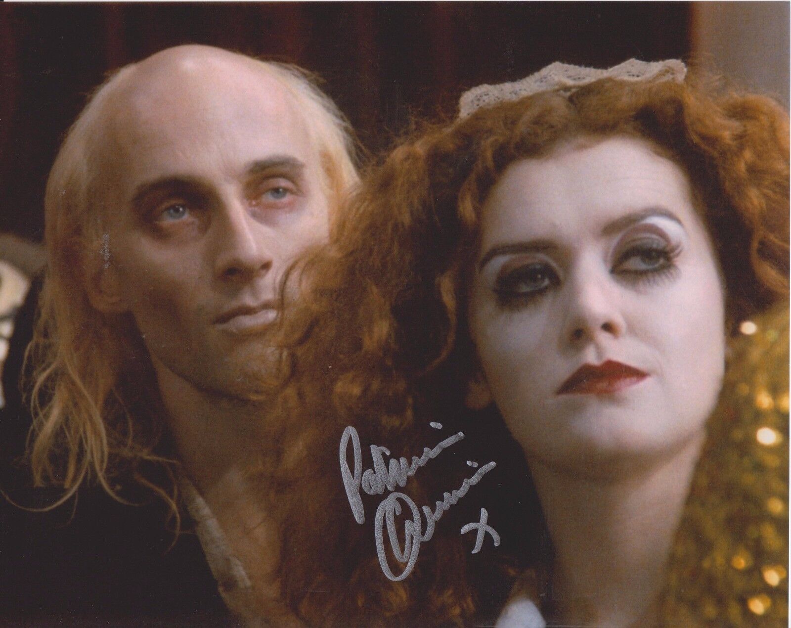 Patricia Quinn Rocky Horror 2 Original Autographed 8X10 Photo Poster painting