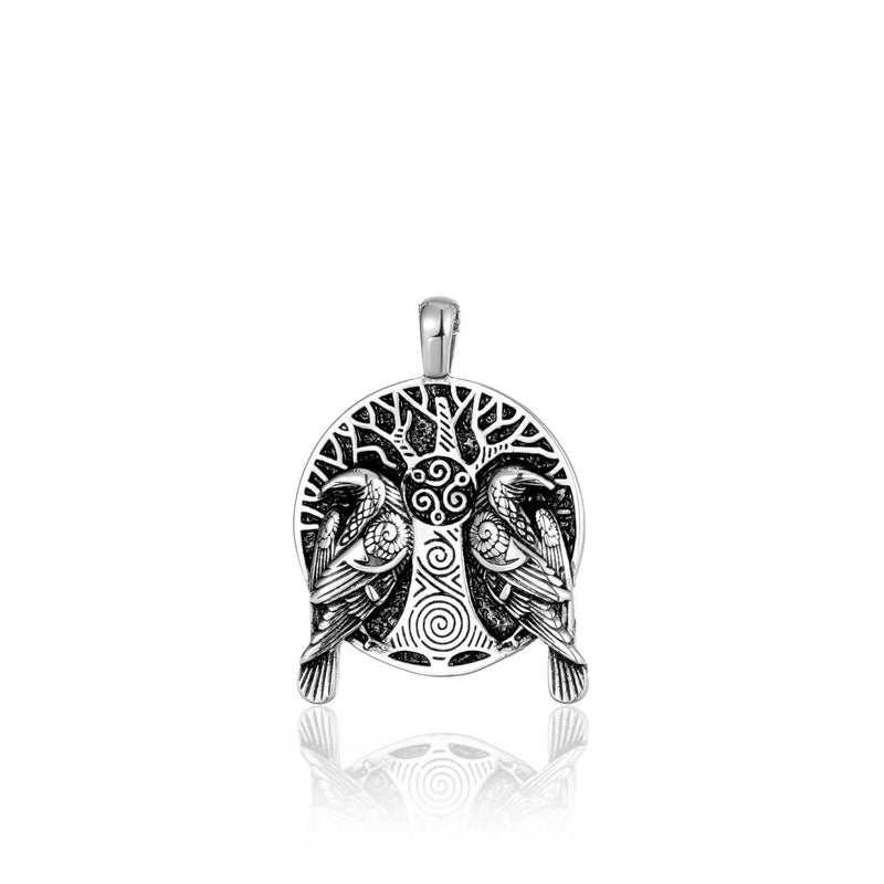 IG Style Punk Crow 304 Stainless Steel Men's Pendant Necklace Necklace Pendant