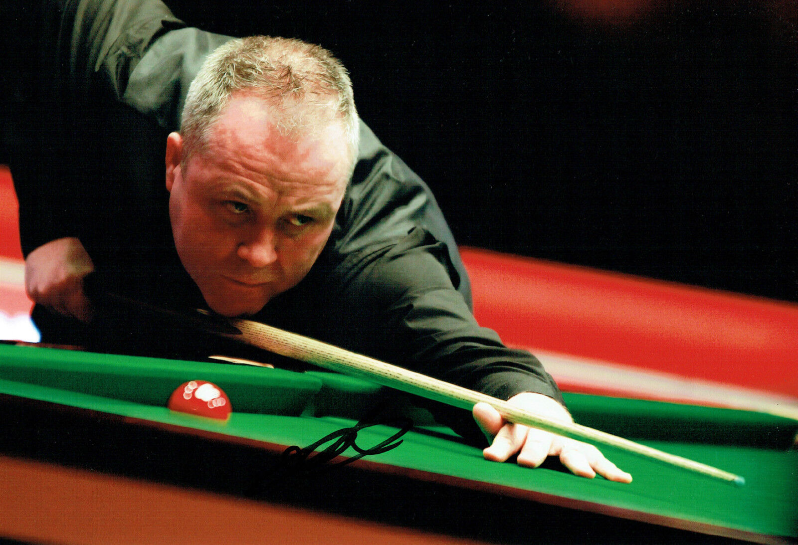 John HIGGINS SIGNED Autograph of Former World Snooker Champion 12x8 Photo Poster painting AFTAL