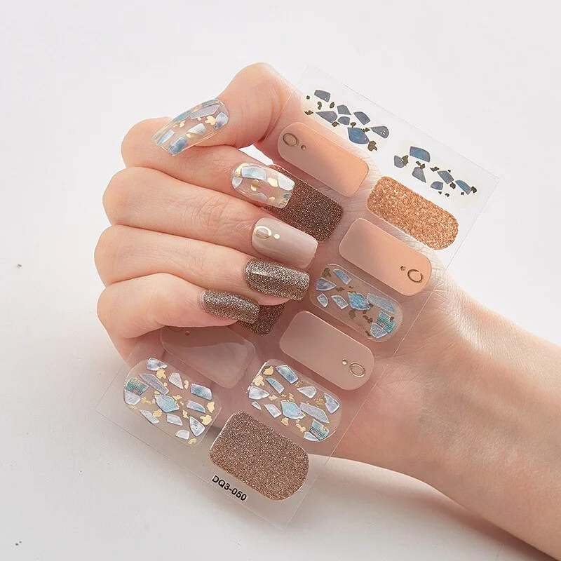 Three Sorts 0f Nail Stickers Nails Art Decoration Novidades Full Cover Nail Stickers Nailart Sticker Nail Stickers Designer