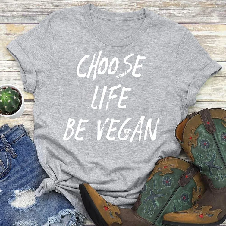 Vegan Lifestyle Veggie   T-Shirt Tee-04545-Annaletters