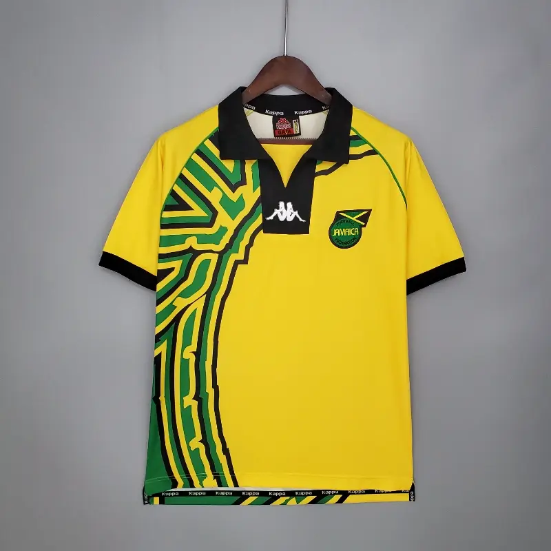 Retro 1998 Jamaica Soccer Jersey Home